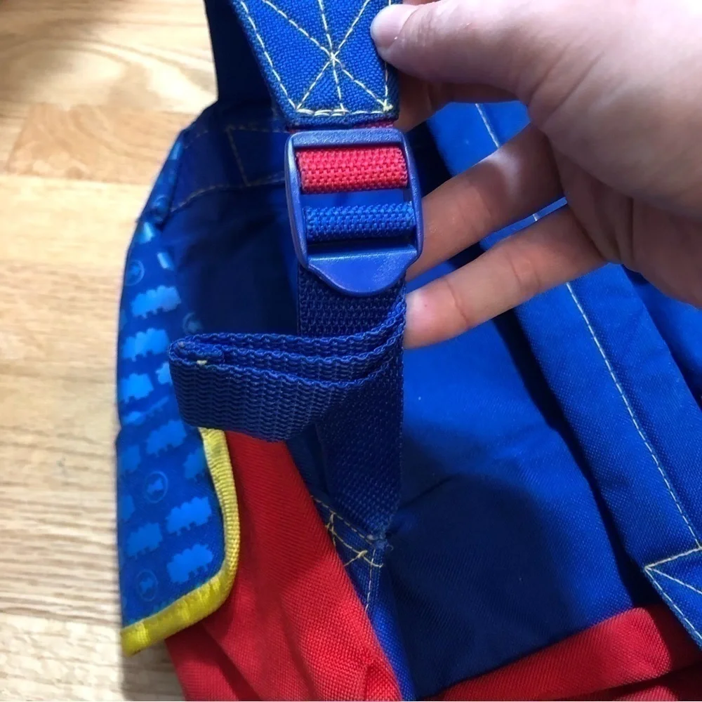 Thomas & Friends Tank Engine Train Small Backpack Blue Red Kids Preschool